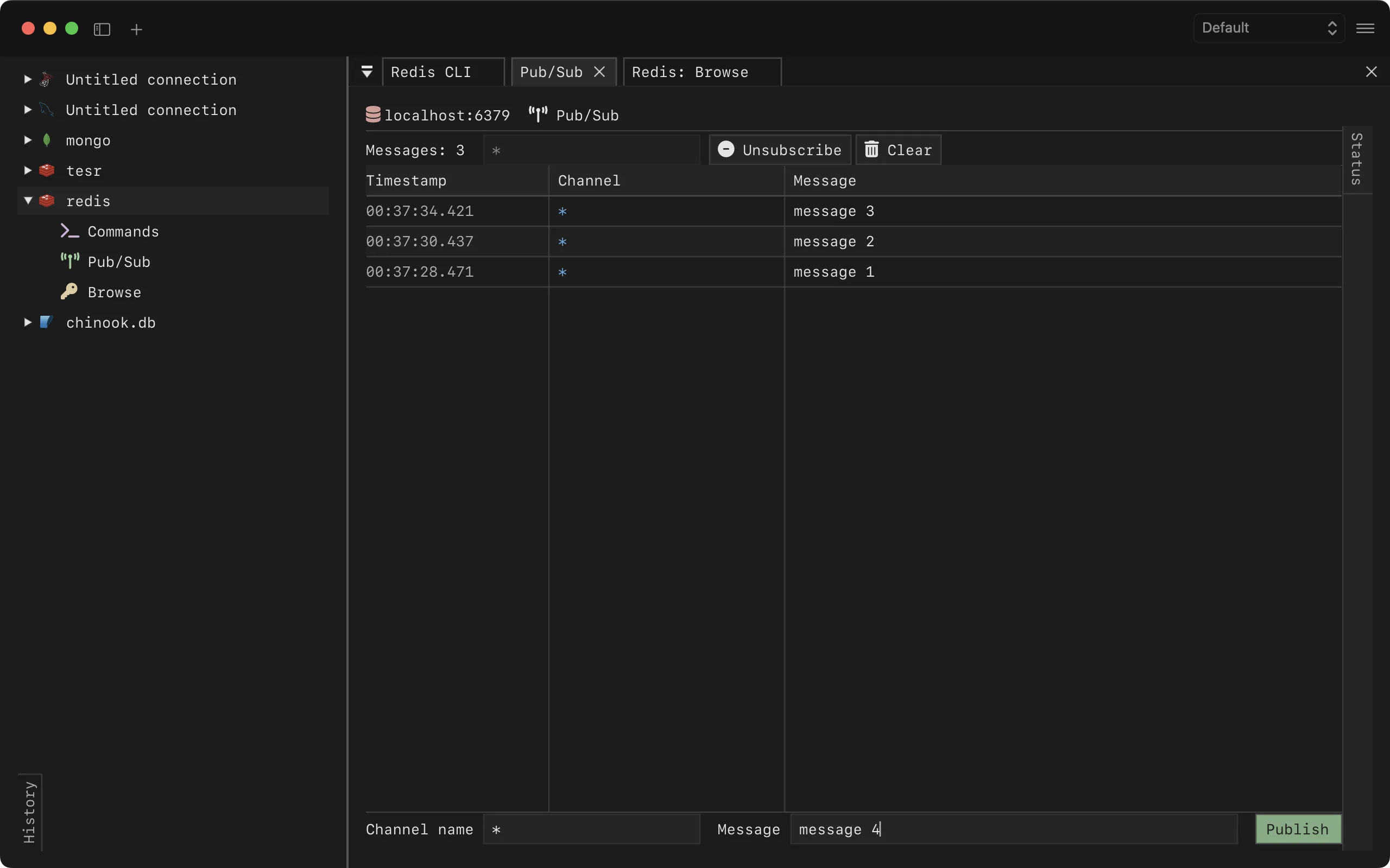 Pub/Sub Monitor